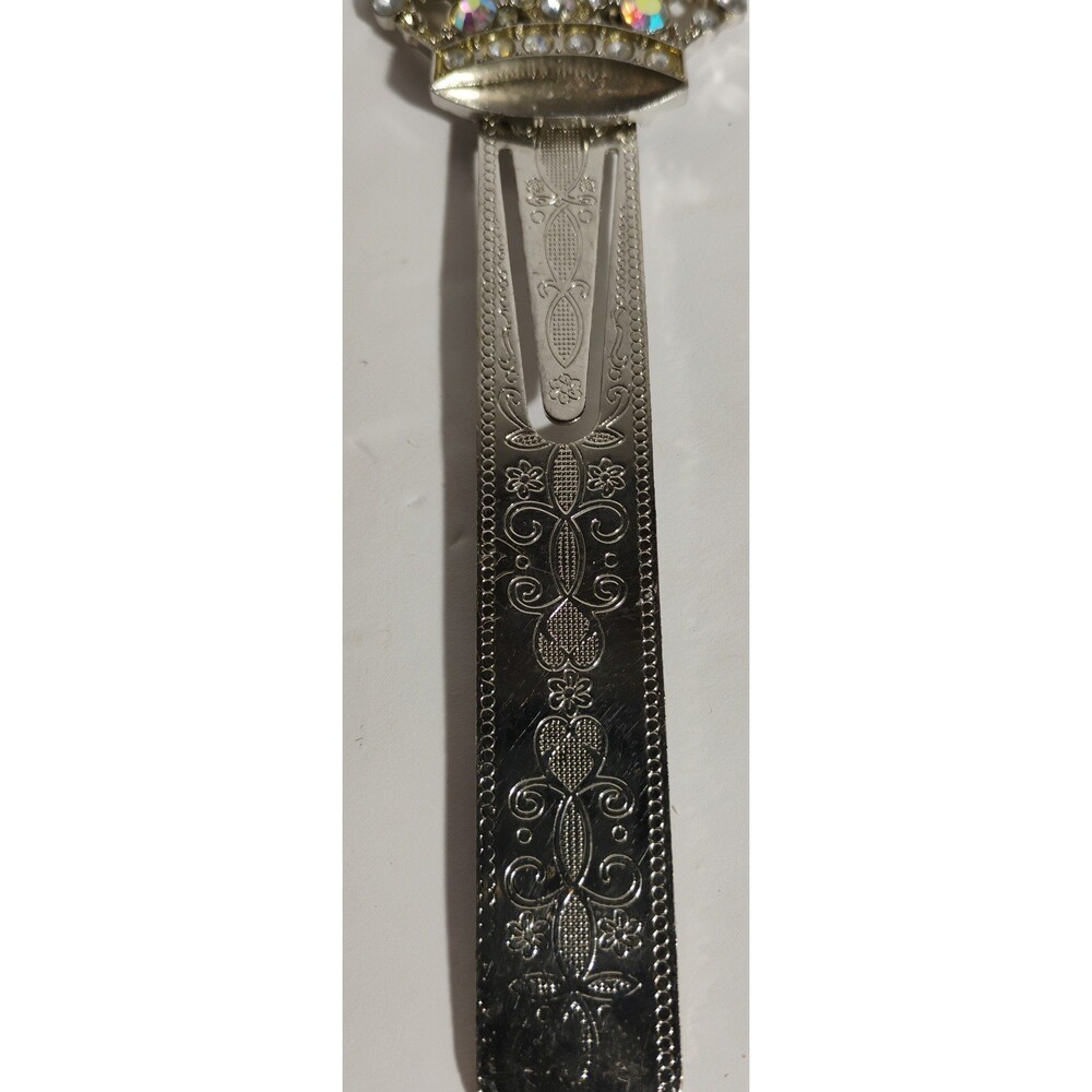 Crown Rhinestone Embedded Bookmark - Picture 5 of 10